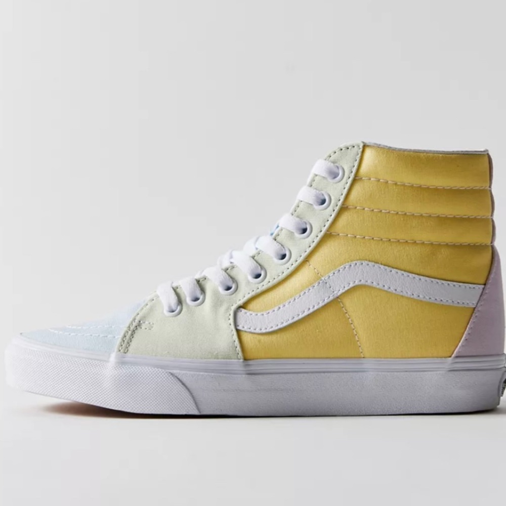 Vans Sk8-Hi Pastel Bock Sneaker Size W 10/M 8.5